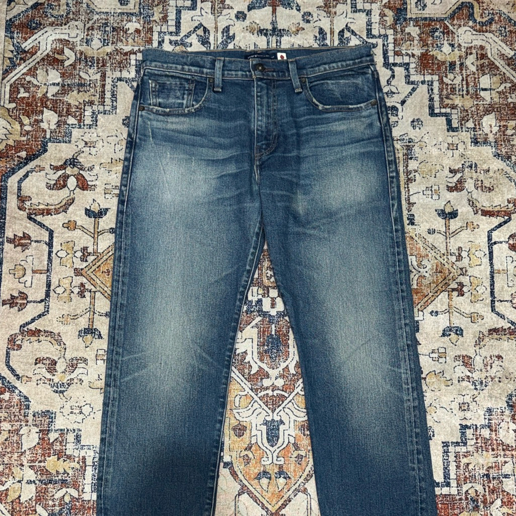 Levis MADE&CRAFTED Selvedge 502 Taper Blue Tab Made In Japan