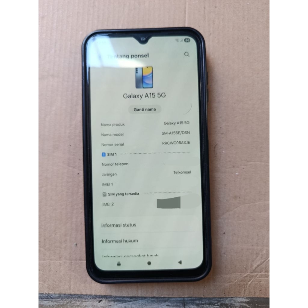 Samsung Galaxy A15 5G 8/256 Second/Bekas