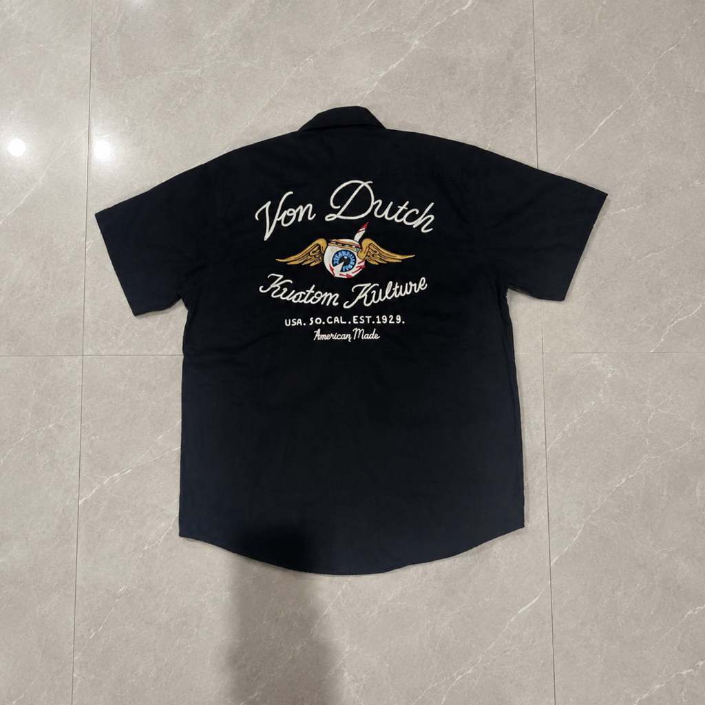 Von Dutch Workshirt 1494 Black