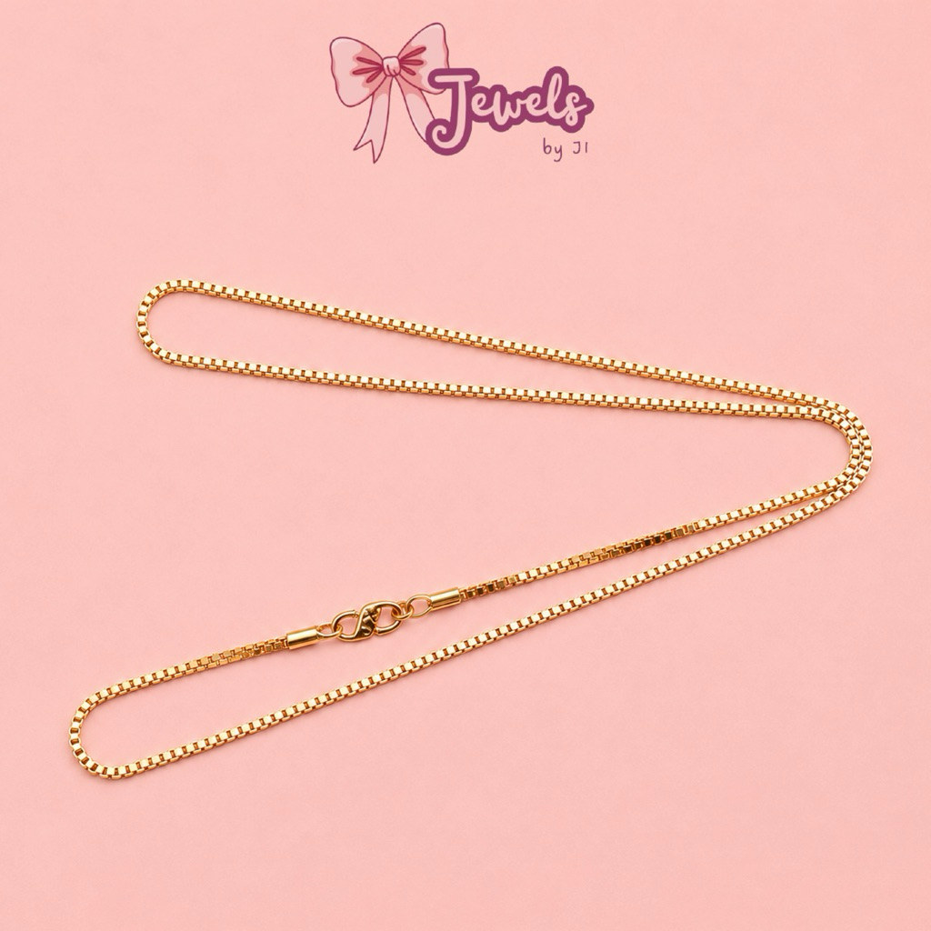 Kalung Wanita Xuping Model Italy Size 1.5 mm, Panjang 45 cm Anti Karat Anti Luntur Berkualitas