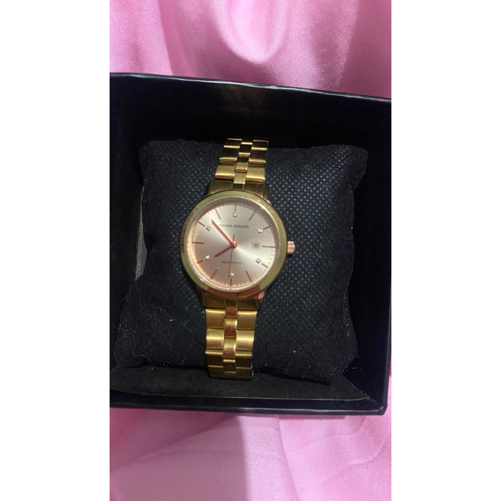 preloved | jam tangan seven minute