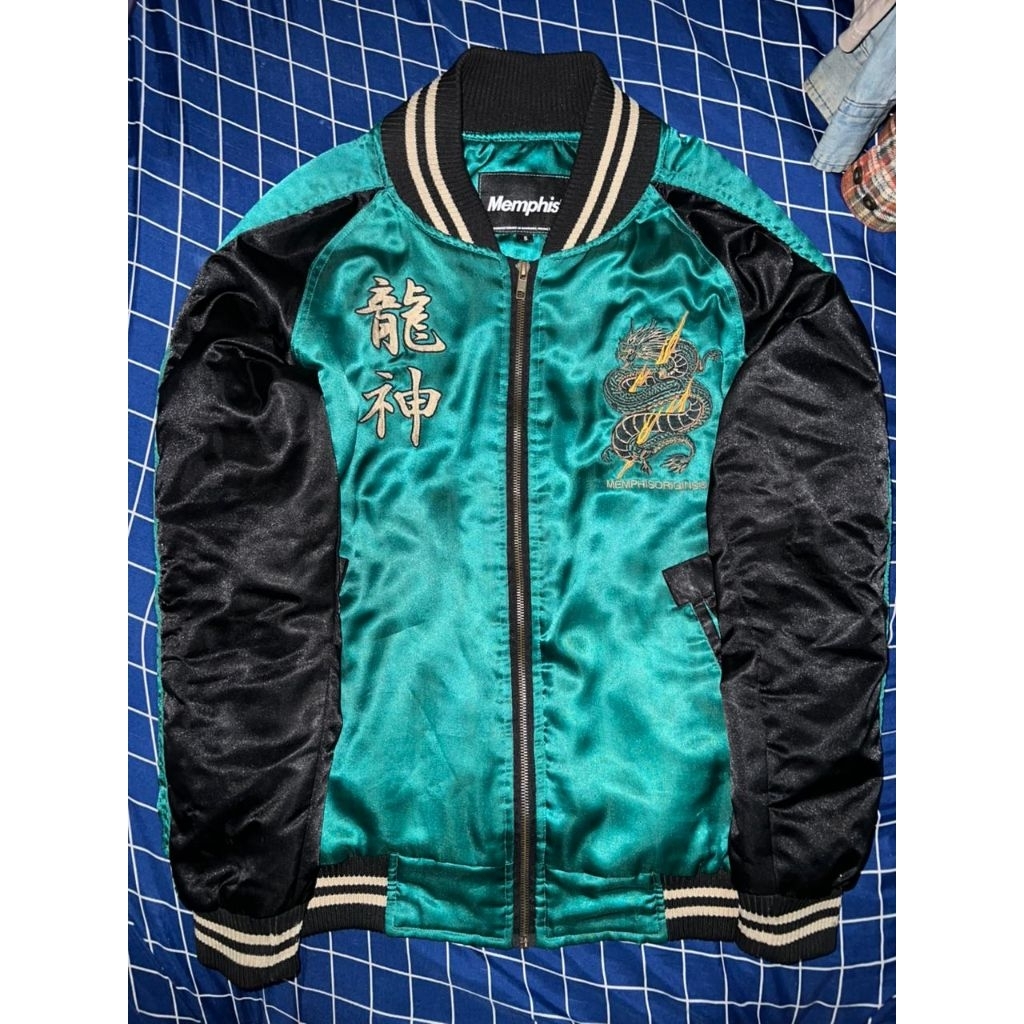 Varsity Bomber Sukajan Tetsu Memphis Origins