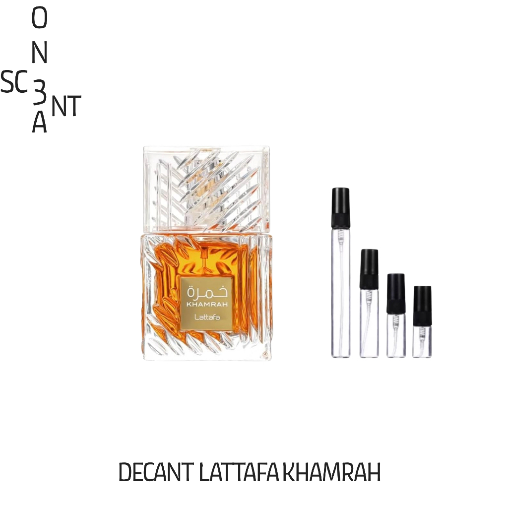 DECANT LATTAFA KHAMRAH 2ML, 3ML, 5ML, 10ML