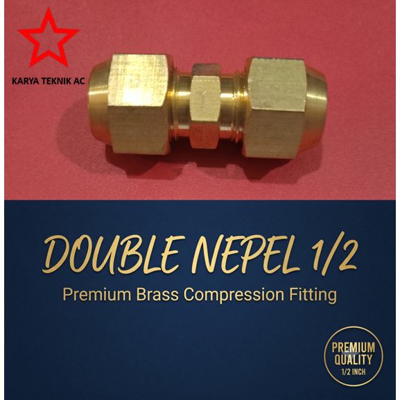 DOUBLE NEPEL AC UK 1/2 BUAT AC 1.5-2 PK