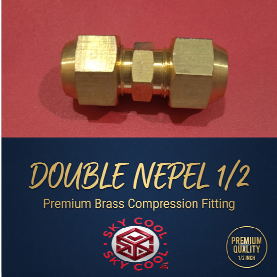 DOUBLE NEPEL AC UK 1/2 BUAT AC 1.5-2 PK