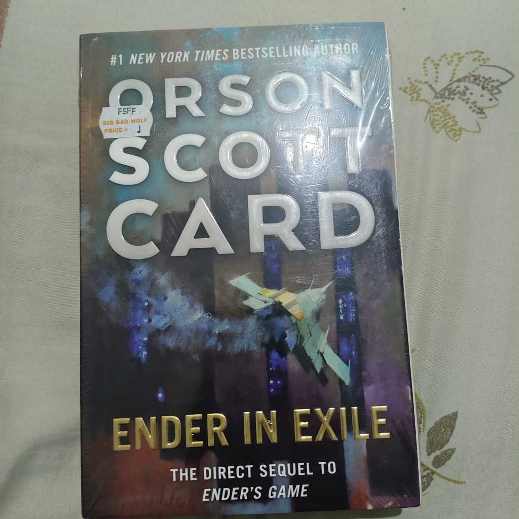 Ender in Exile - Orson Scott Card (Ender's Saga #5) Murakami Trade Large Paperback Novel Import Engl