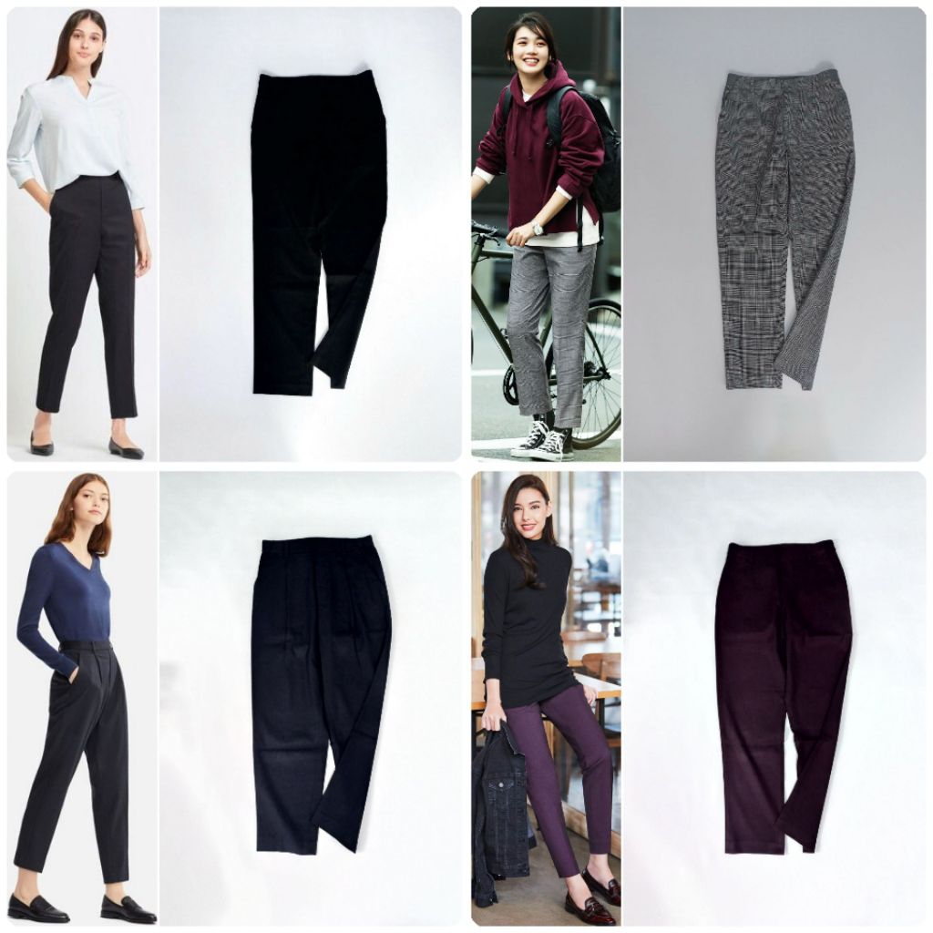 UNIQLO Ezy Ankle Length Pants (S)