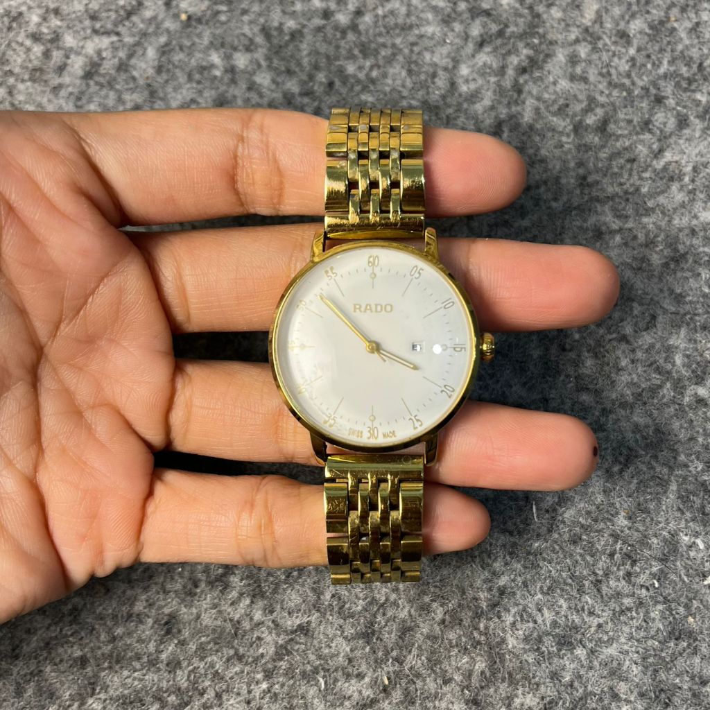 Jam tangan quartz rado second original