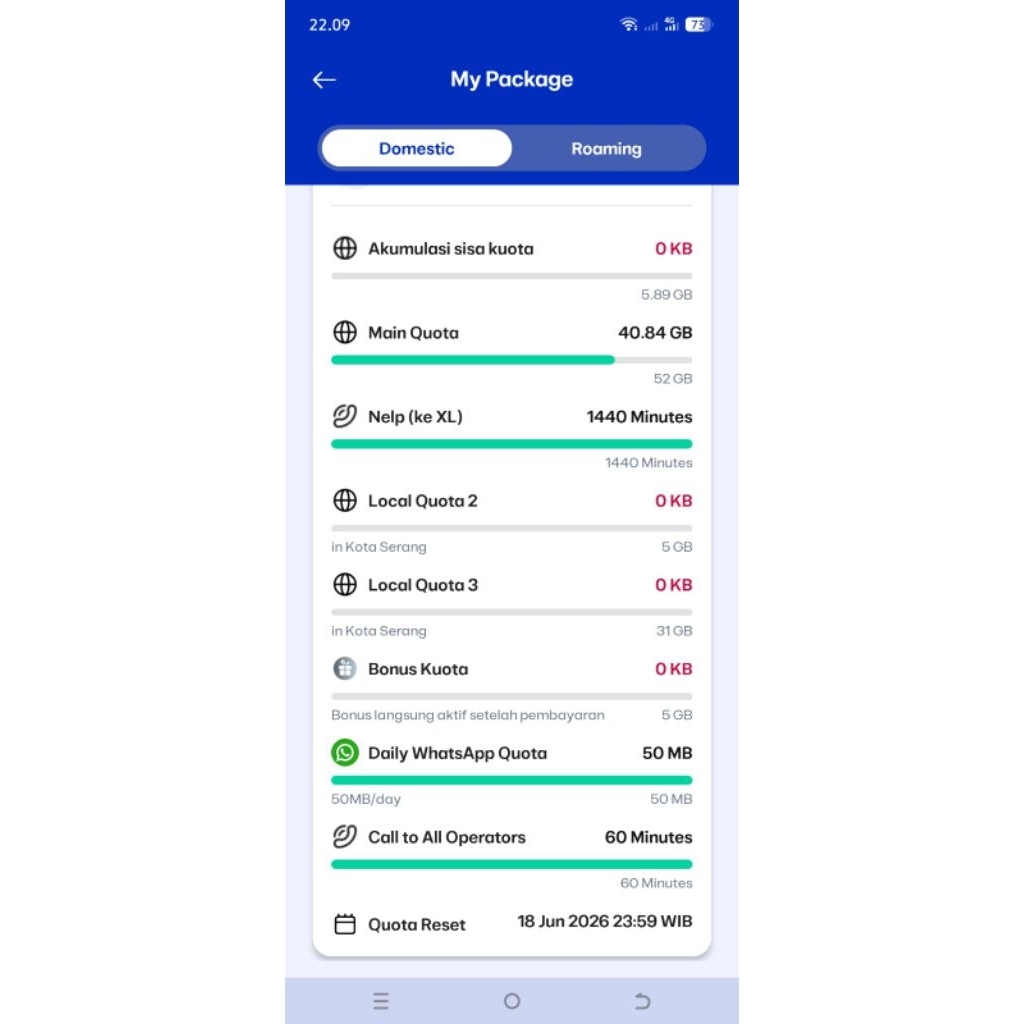 kartu sakti xl diskon 70% perpanjang otomatis