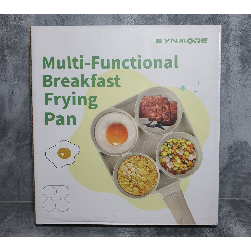 Home Pro Frypan 4 lubang anti lengket SH 33