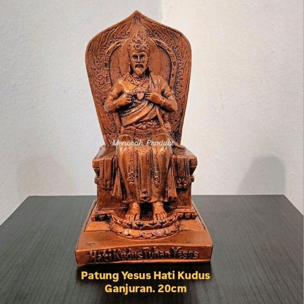 Patung Yesus Hati Kudus Ganjuran. 20cm