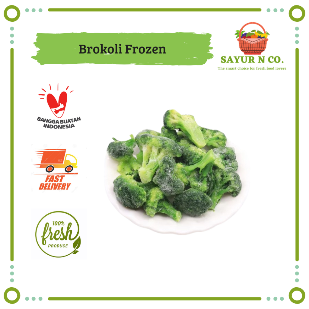 Brokoli Beku / Broccoli Frozen | Sayur N Co Bekasi
