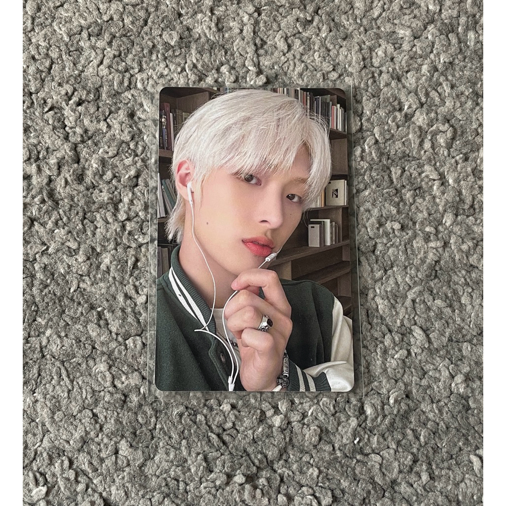 mingi ateez official photocard