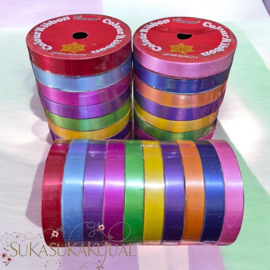 pita jepang plastik pita kado pita3/4 souvenir 10roll
