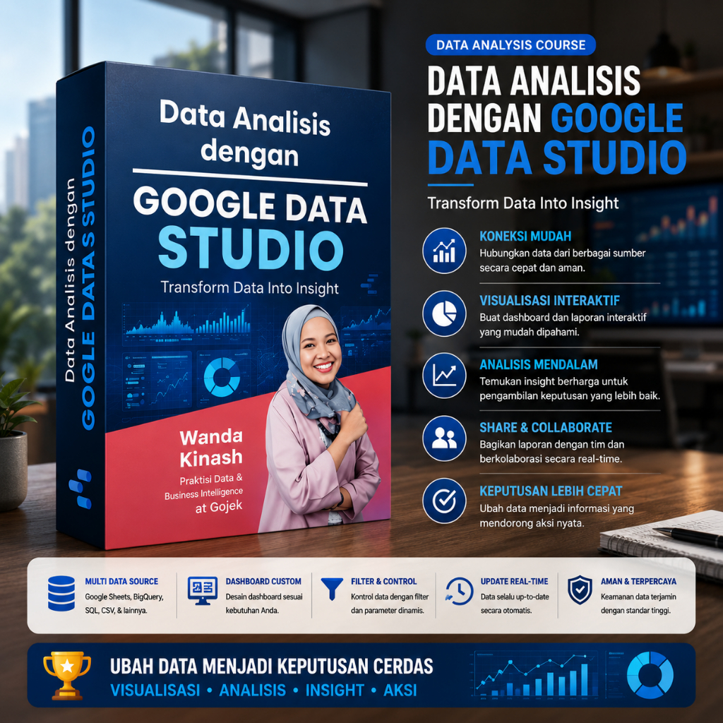 Belajar Data Analisis Dengan Google Data Studio