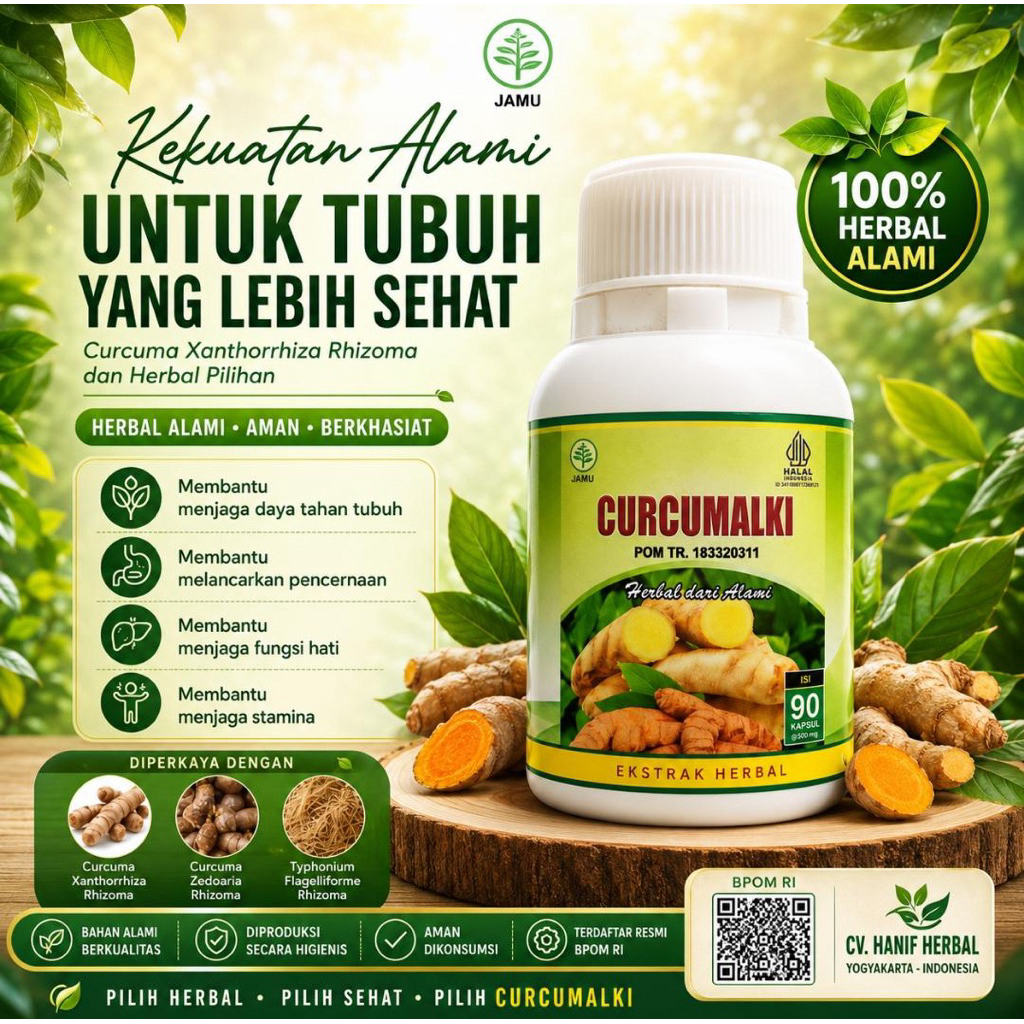 OBAT KANKER || OBAT KANKER SERVIKS || CURCUMALKI