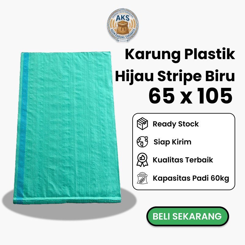 KARUNG SURABAYA| KARUNG HIJAU UK 65 x 105| KARUNG BARU| KARUNG TEBAL DAN MURAH