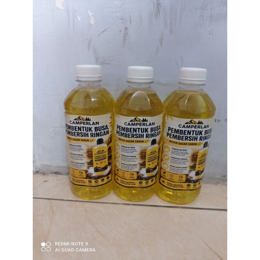 CAMPERLAN  FOAM BOOSTER UNTUK MENYETABILKAN BUSA BAHAN PEMBUAT SABUN CAIR 500ML