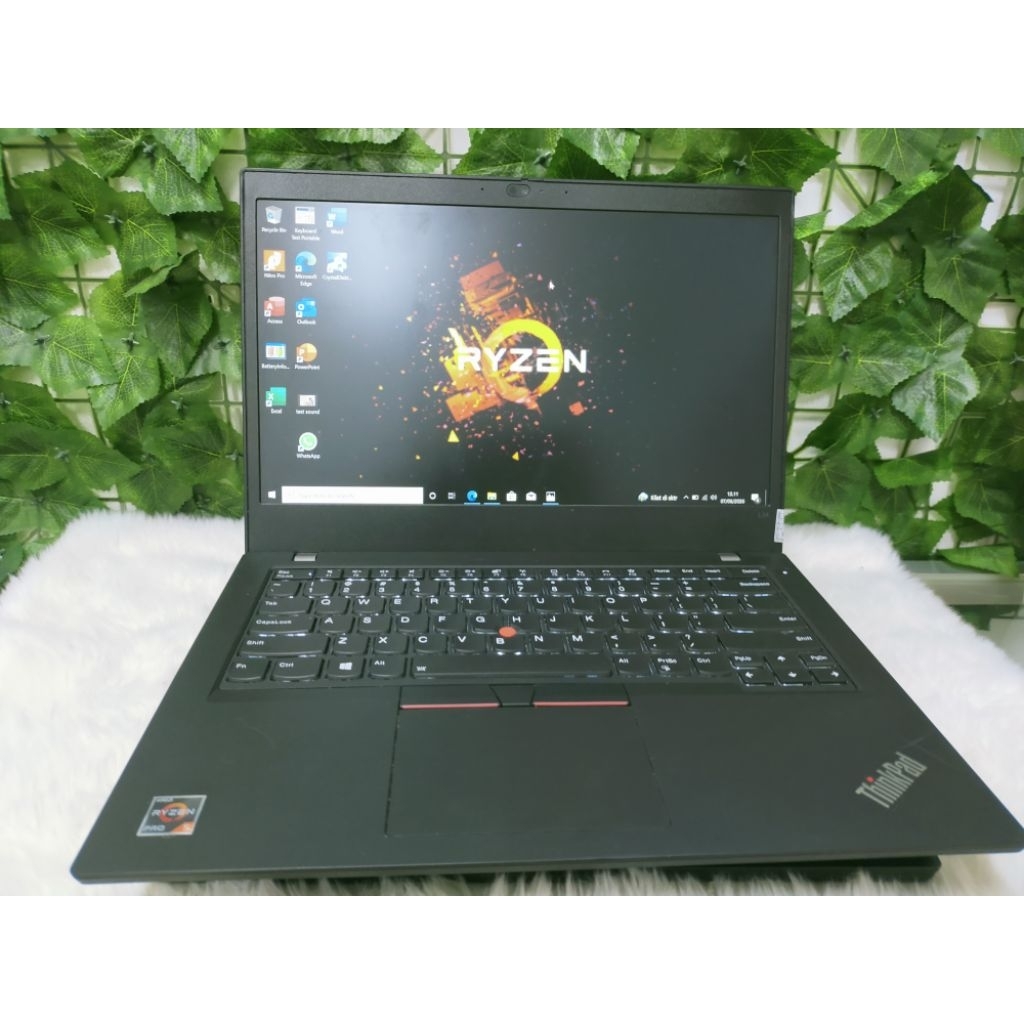 Laptop Lenovo ThinkPad L14 AMD RYZEN 5 PRO 4650U Ram 8GB SSD 256GB