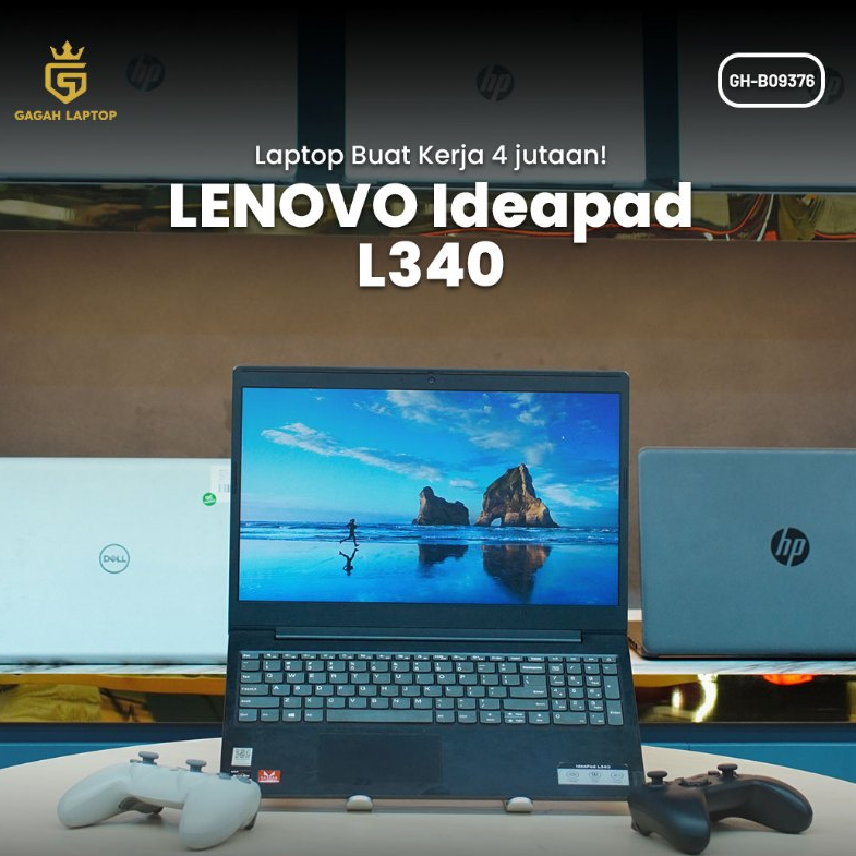 LENOVO Ideapad L340 Ryzen 7 3700U 16 GB HDD 2 TB + SSD 128 GB ( B09376 )