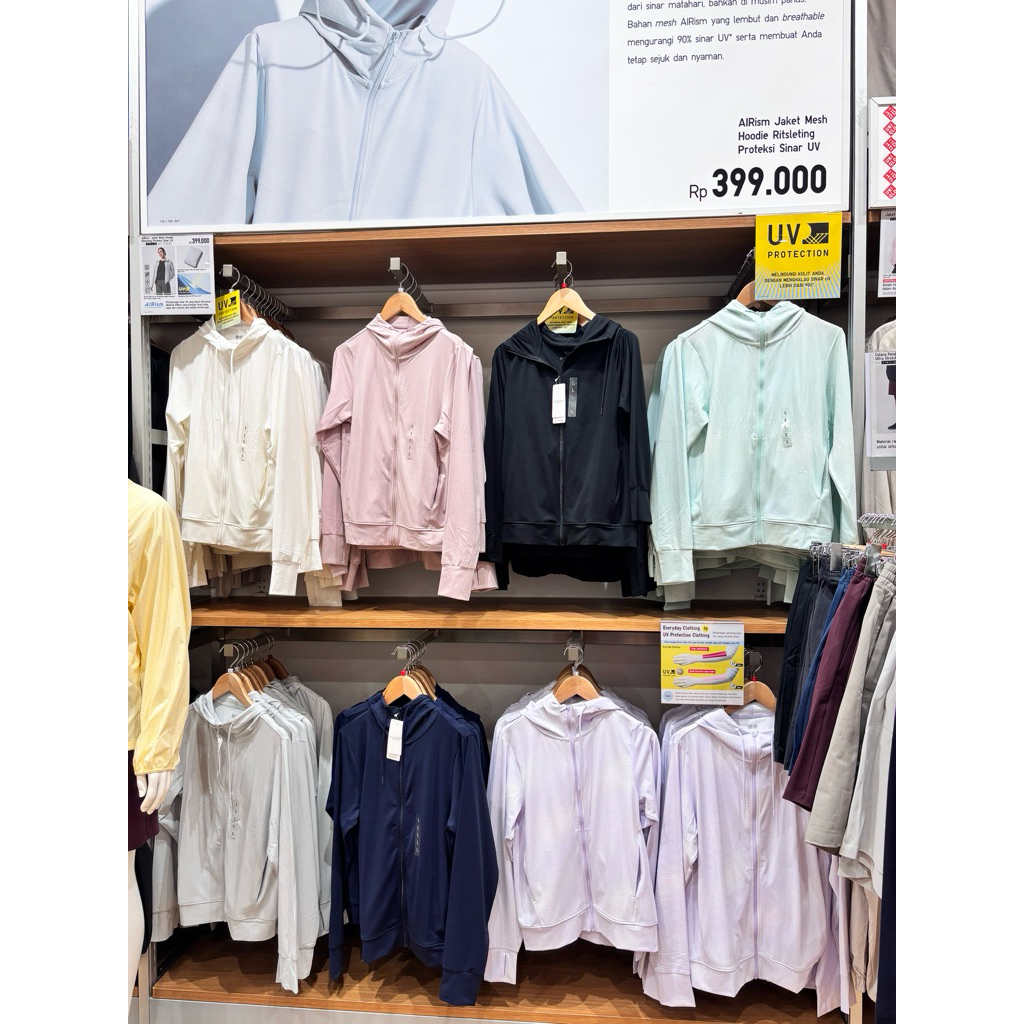UNIQLO AIRISM JACKET UV PROTEC
