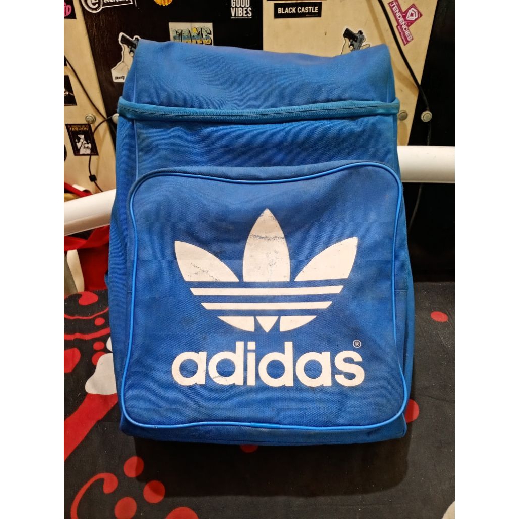 Tas Original ADIDAS Biru Trefoil # original