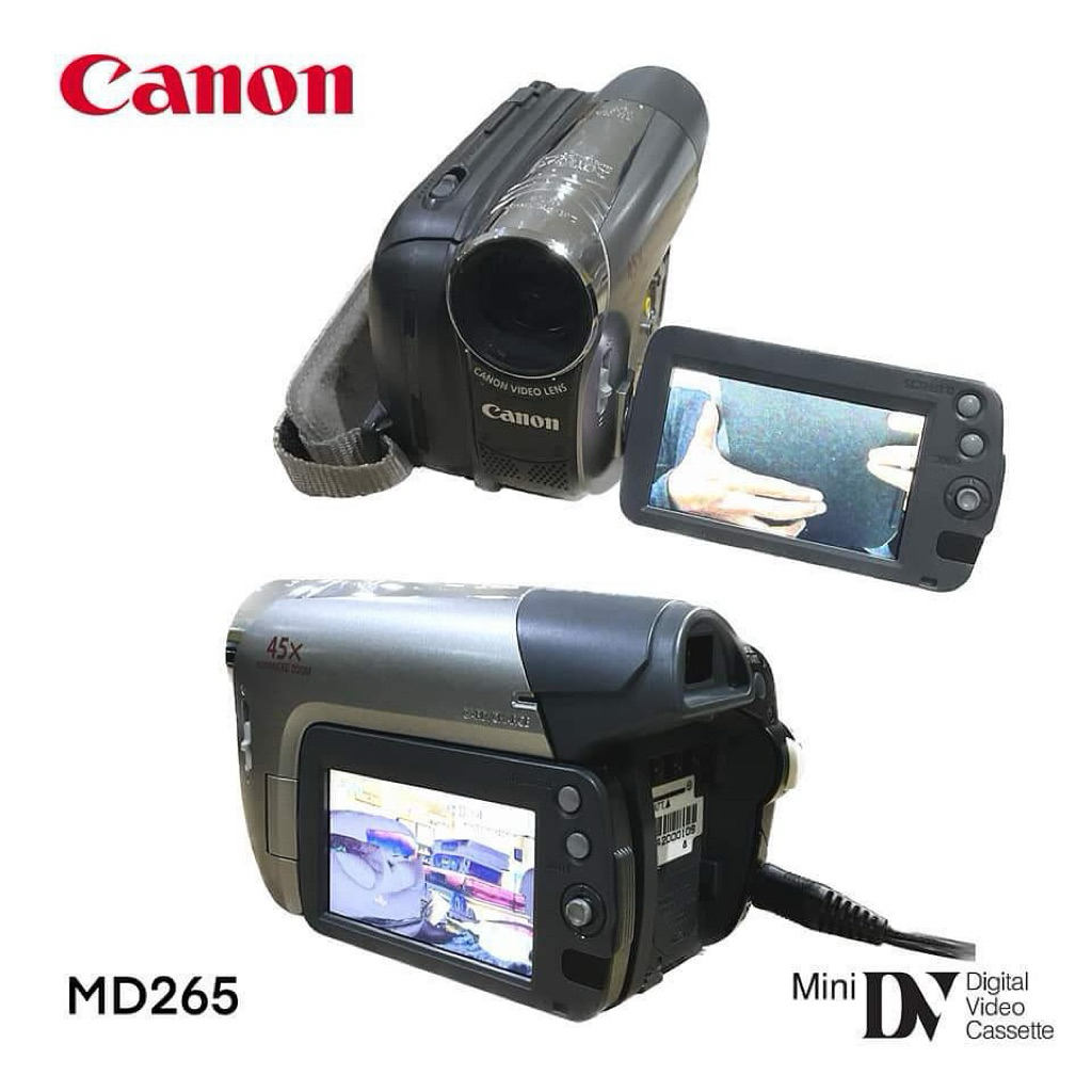 Handycam Mini DV Canon MD265_Handycam Murah_Handycam Jadul_Kamera Vintage