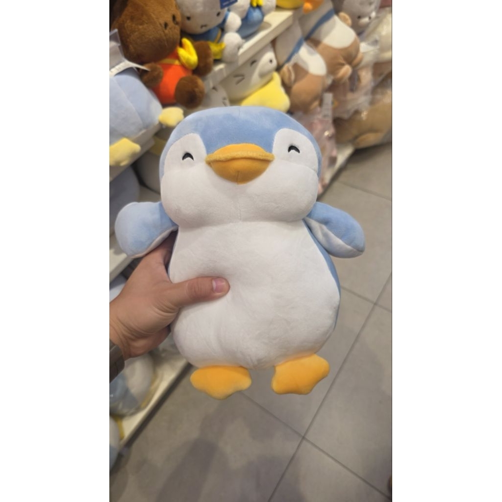 Boneka Penguin Miniso Original
