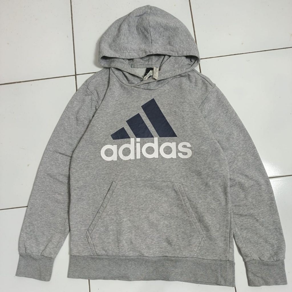 Sweater Hoodie Adidas balok big logo original