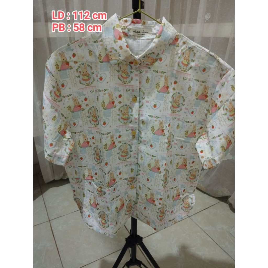 NEW KEMEJA JUNE JUNE RABBIT BKK (BEST SELLER)