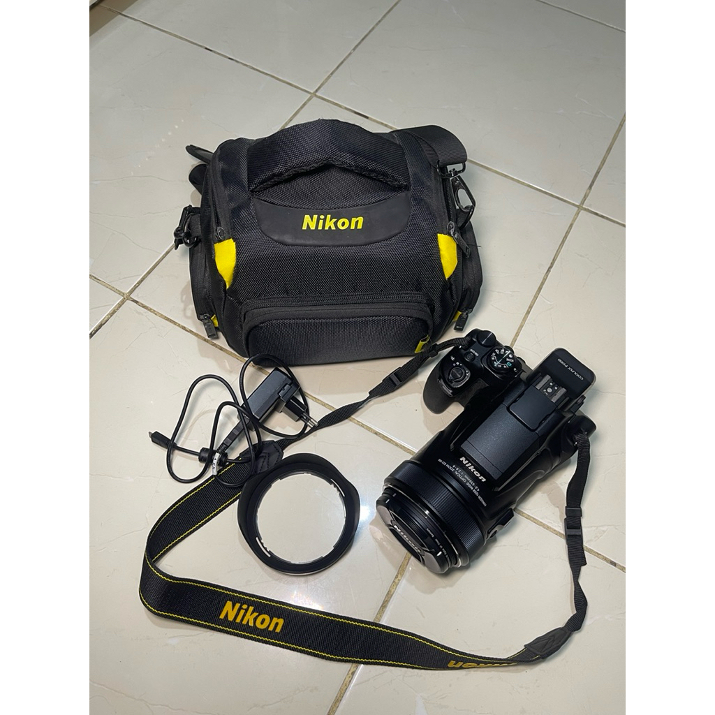 camera NIKON COOLPIX P1000 camera zoom camera nikon camera coolpix dslr second