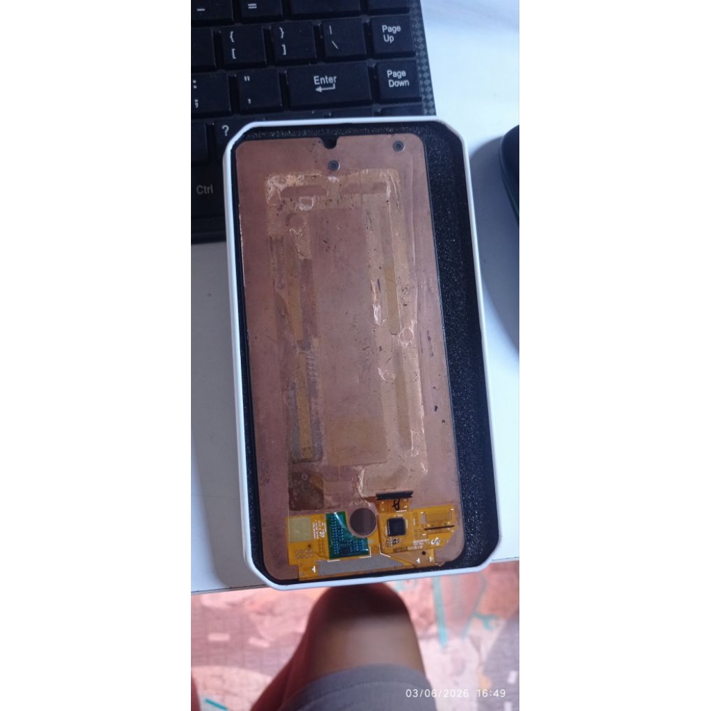 lcd samsung a32 copotan ori