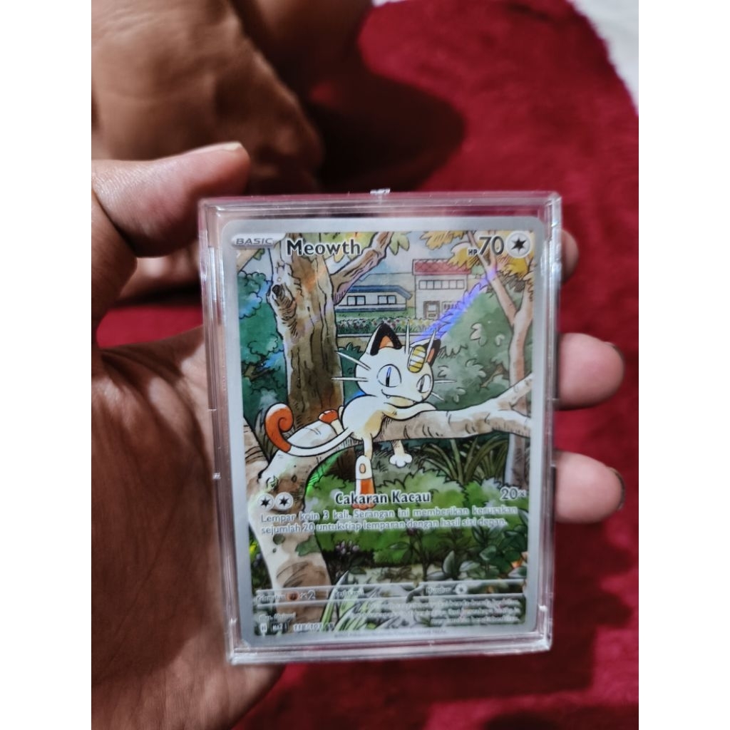 kartu pokemon ar meowth