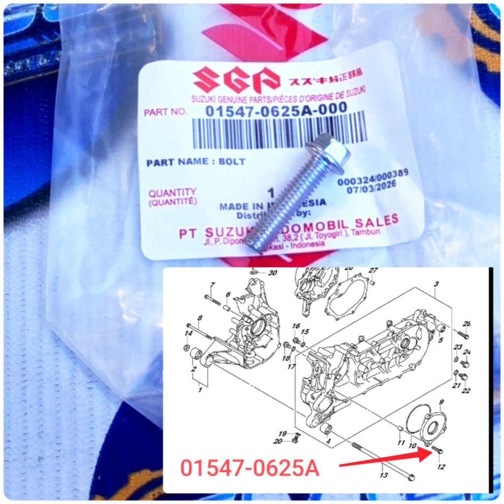 BAUT TUTUP KRUK AS ADDRESS/ NEX 1/ NEX 2/ LETS KODE 01547-0625A ORIGINAL SGP