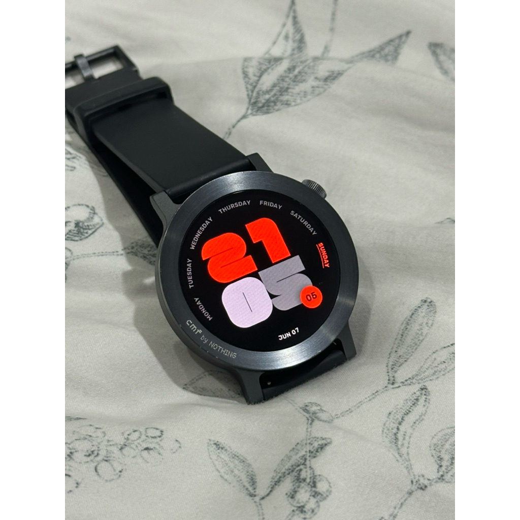 Nothing CMF Watch Pro 3 Smartwatch Dark Grey Second Bekas
