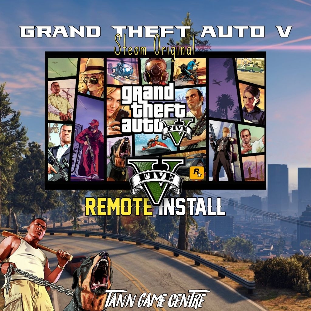 Grand Theft Auto V | GTA 5 | STEAM ORIGINAL REMOTE INSTALATION