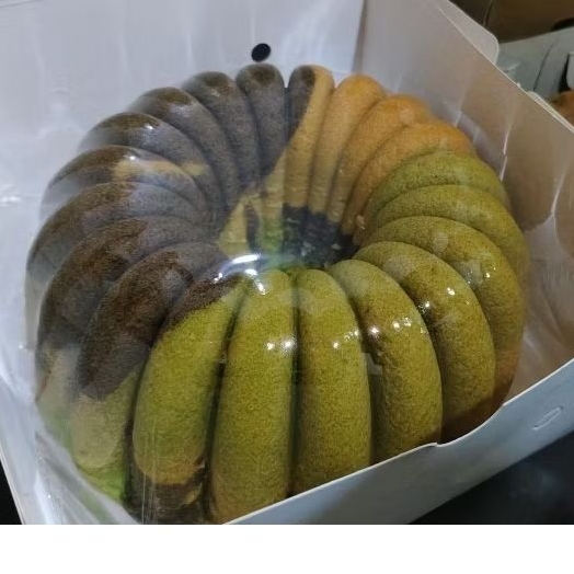 Marmer Cake Wysman butter (Pandan Chocolate)