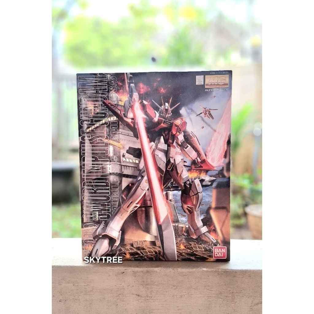 MG GUNDAM SWORD IMPULSE ORIGINAL BANDAI 1/100