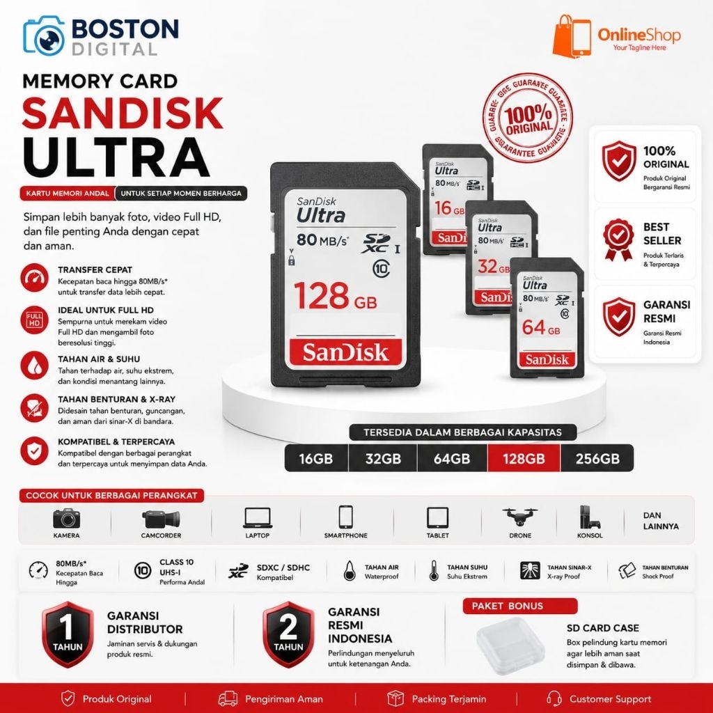 MEMORY CARD SANDISK / MEMORY SANDISK /Sandisk SDHC Ultra