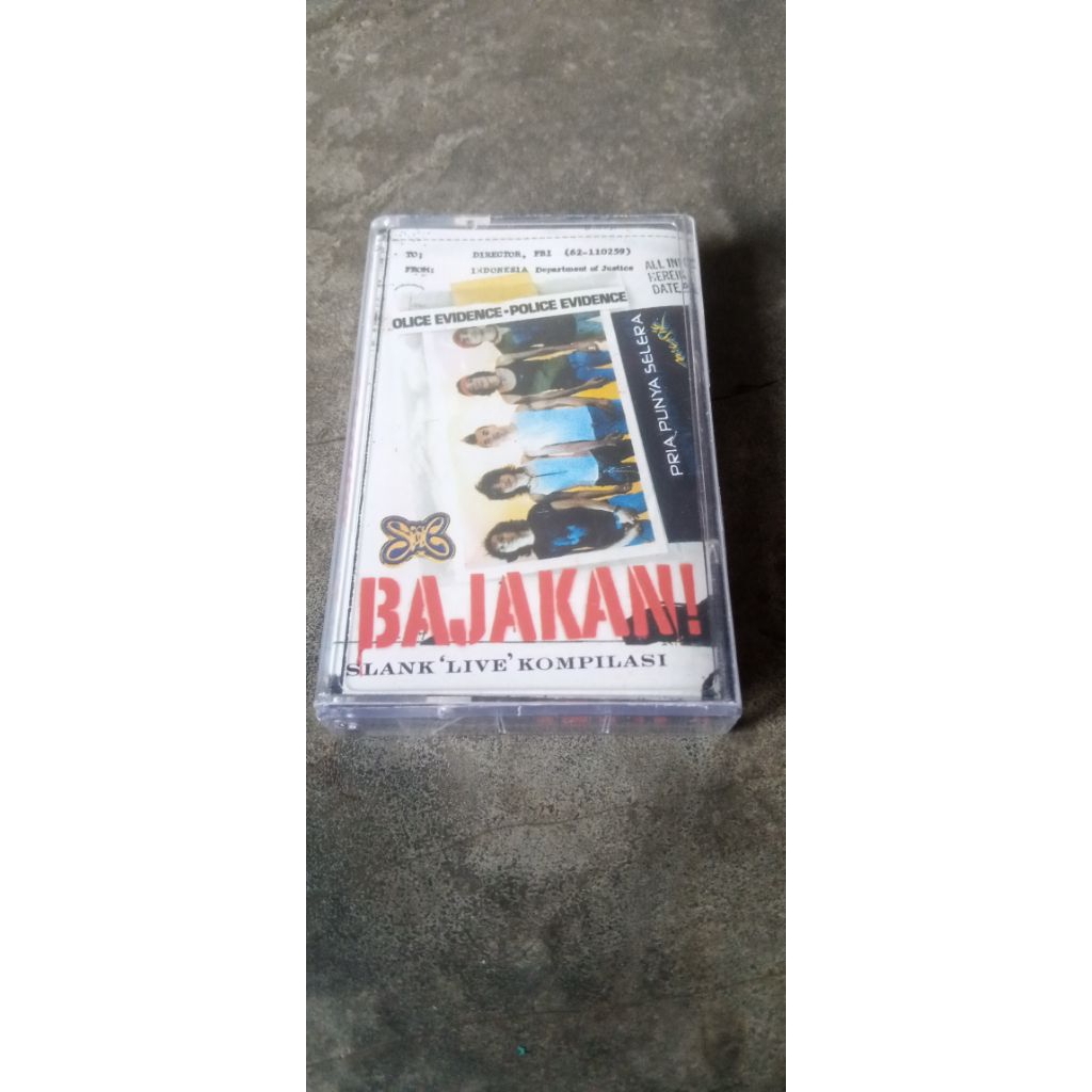 kaset pita Slank album bajakan
