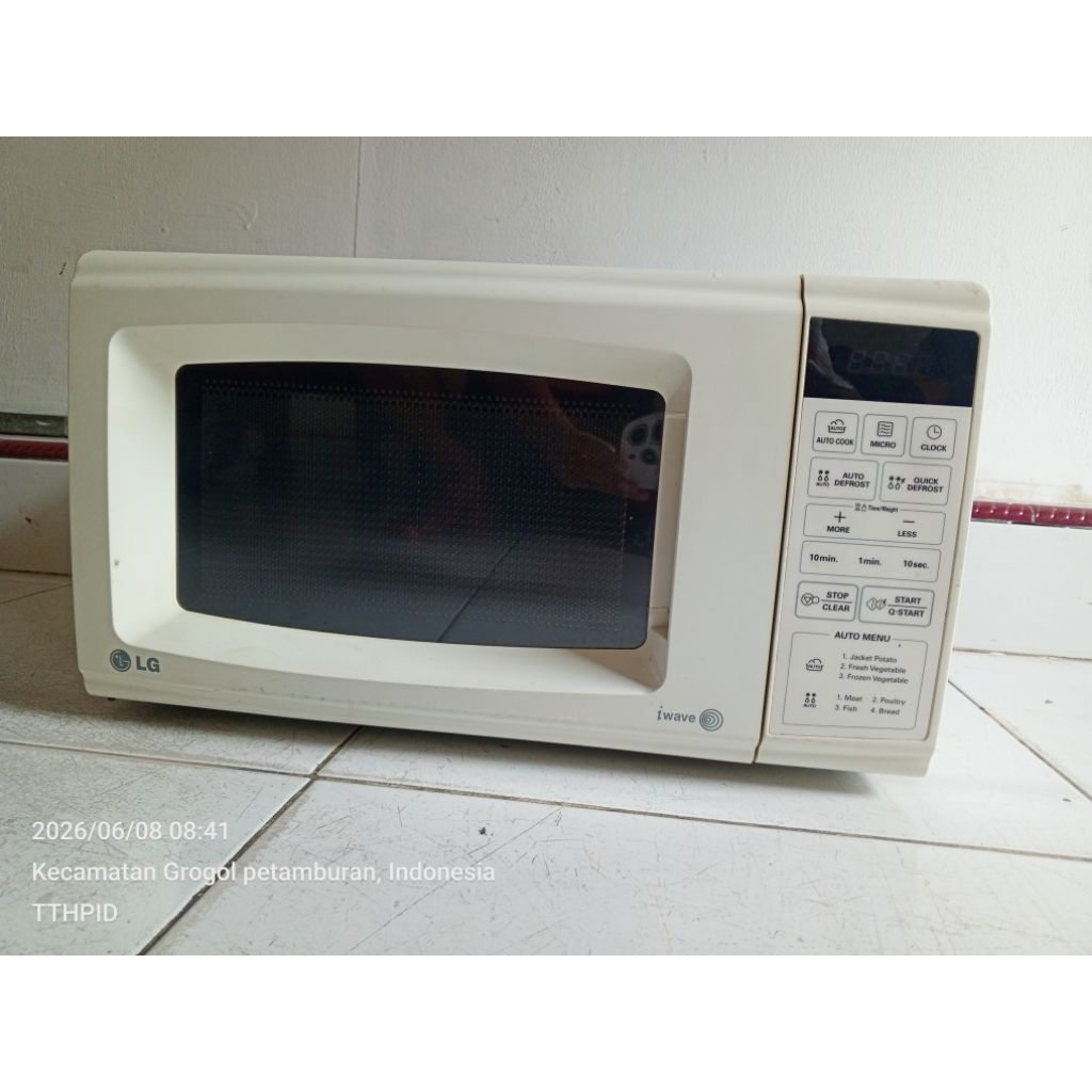 Microwave Digital LG iwave Tipe MS2041C Second Bekas Original