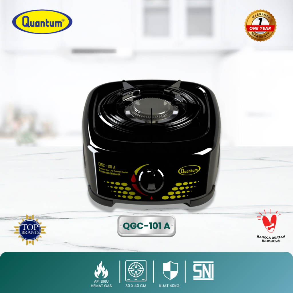 Kompor Gas Quantum 1 Tungku 101 A