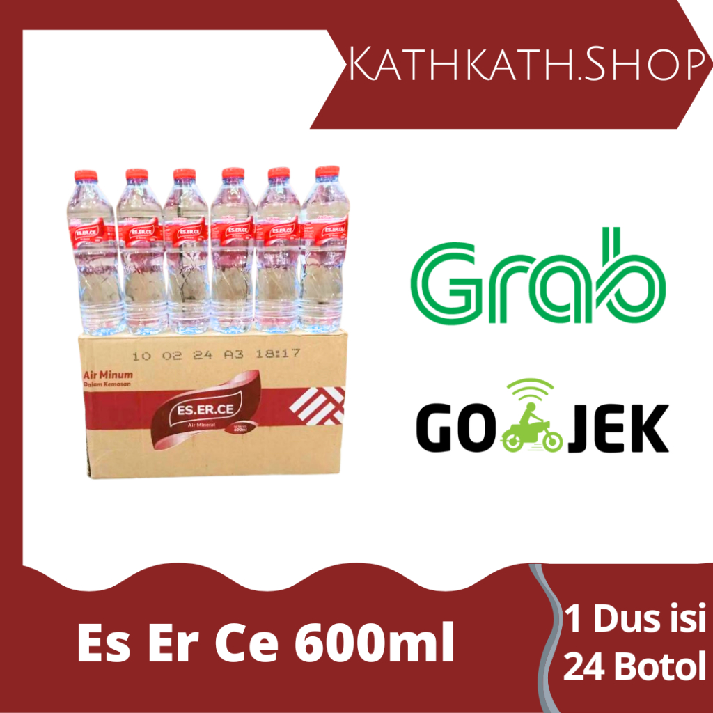 Es Er Ce 600ml Dus isi 24 botol