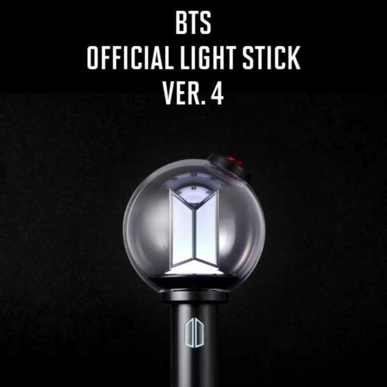 READY - BTS Lightstick ver. 4 SEALED OFFICIAL WEVERSE LS Light Stick Korea Bangtan armybong