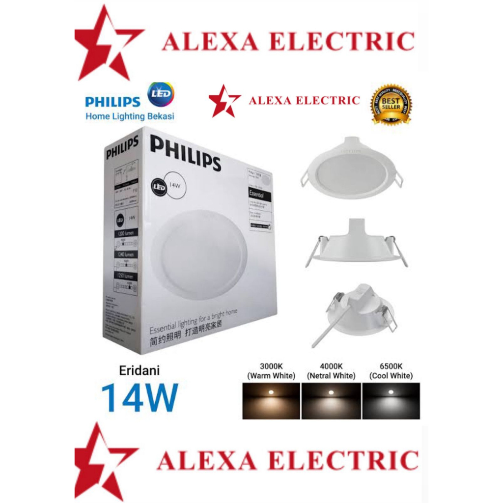 Philips Downlight LED Eridani 14W (59265)
