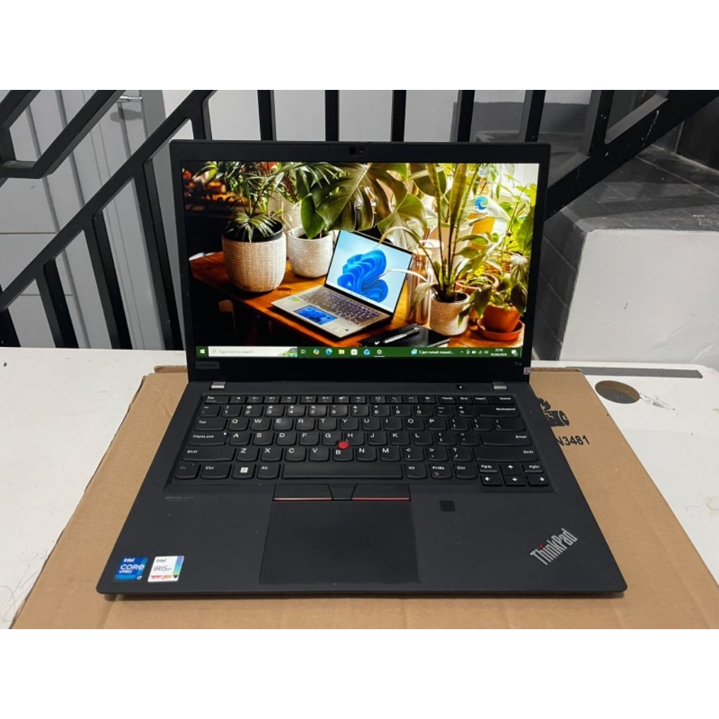 Dijual Laptop Second Murah || Laptop Lenovo Thinkpad T14 G2 Core i7 Gen 11
