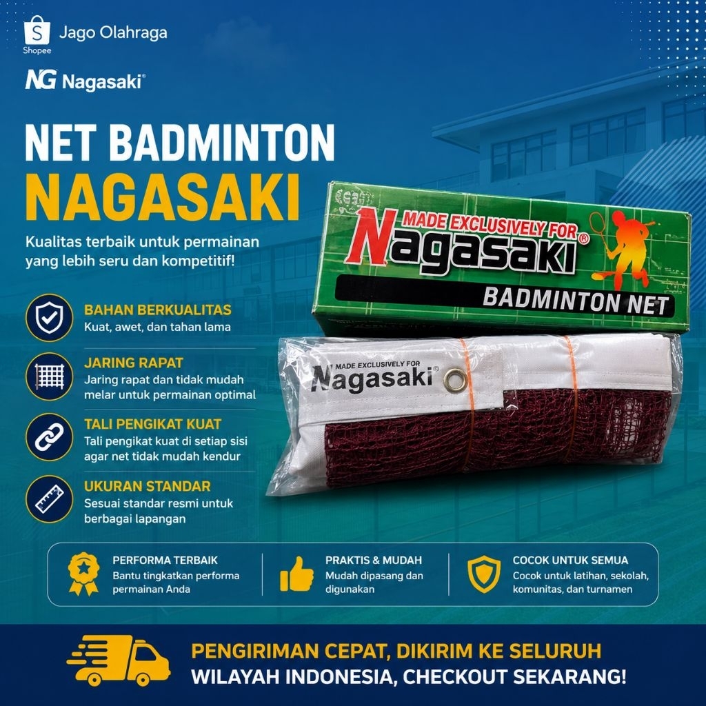 NET BADMINTON NAGASAKI ORIGINAL