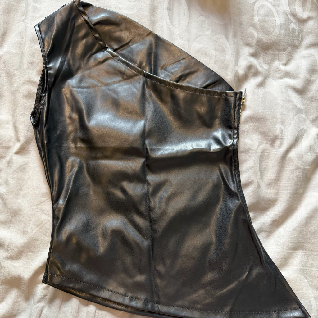 [NEW] Women Leather Top Atasan Tarzan Kulit Wanita