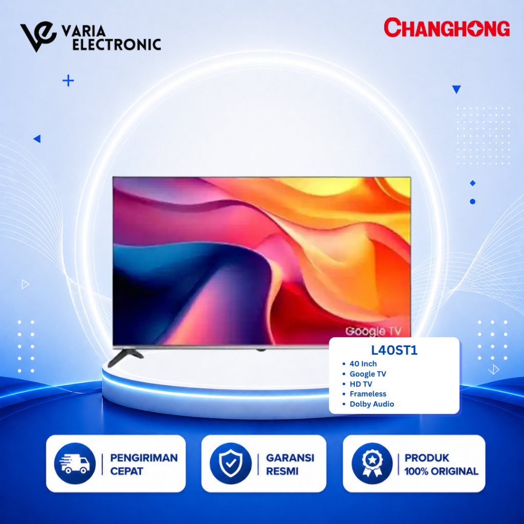 CHANGHONG L40ST1 LED TV 40 Inch HD Google TV