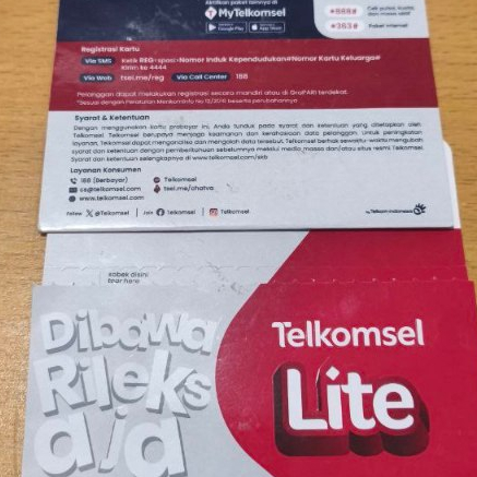 Kartu Perdana Telkomsel Red Tsel Nasional